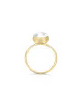Ringe Nanis Dame BOULES in Gelbgold Diamante 0.05 Ct AS15-609 - AS15-609
